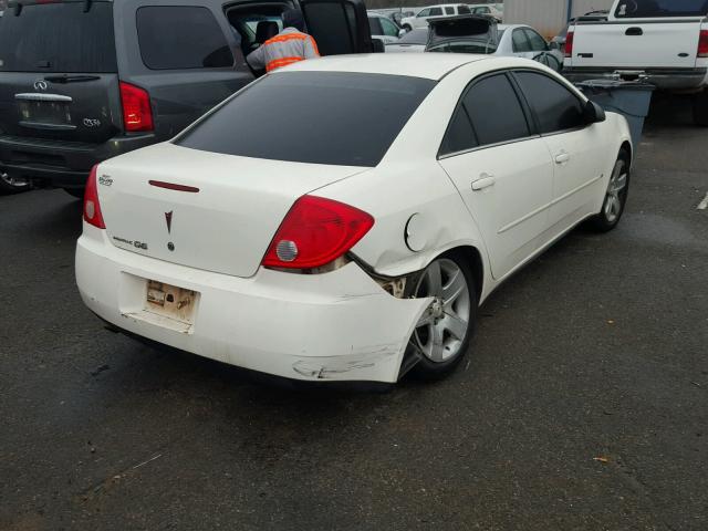 1G2ZG57B284107289 - 2008 PONTIAC G6 BASE WHITE photo 4