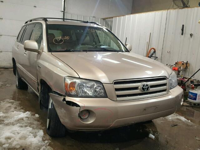 JTEEP21A650121008 - 2005 TOYOTA HIGHLANDER TAN photo 1