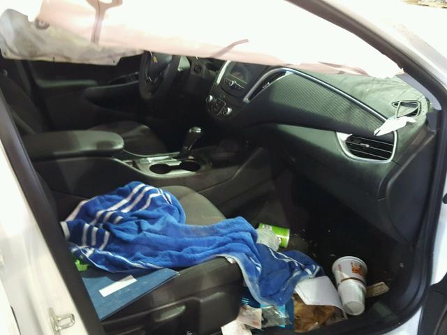 1G1ZB5ST3HF102142 - 2017 CHEVROLET MALIBU LS WHITE photo 5