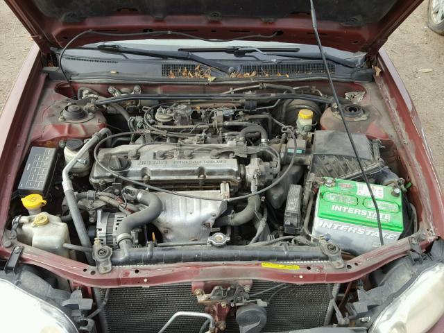 1N4DL01D61C133314 - 2001 NISSAN ALTIMA XE BURGUNDY photo 7