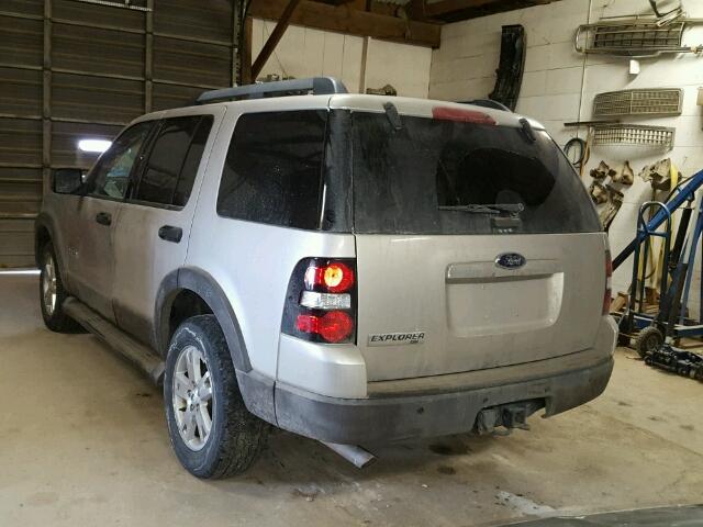 1FMEU73E16ZA02589 - 2006 FORD EXPLORER X SILVER photo 3