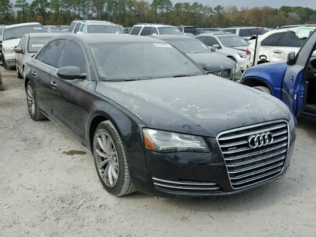 WAURVAFD3BN017175 - 2011 AUDI A8 L QUATT GRAY photo 1