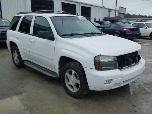 1GNDS13S862217508 - 2006 CHEVROLET TRAILBLAZE WHITE photo 1