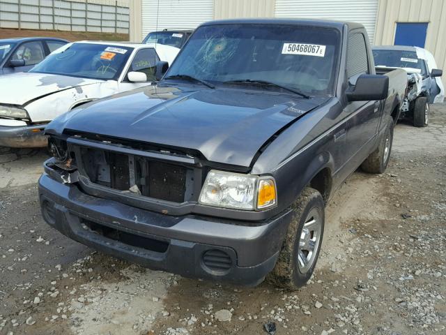 1FTYR10D59PA14840 - 2009 FORD RANGER GRAY photo 2