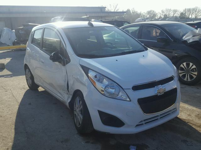 KL8CD6S93FC764828 - 2015 CHEVROLET SPARK 1LT WHITE photo 1