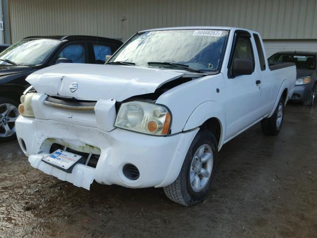 1N6DD26S02C375203 - 2002 NISSAN FRONTIER K WHITE photo 2