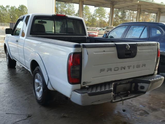 1N6DD26S02C375203 - 2002 NISSAN FRONTIER K WHITE photo 3