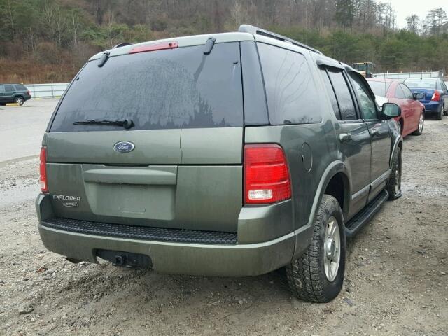 1FMDU75E92ZA93484 - 2002 FORD EXPLORER L GREEN photo 4