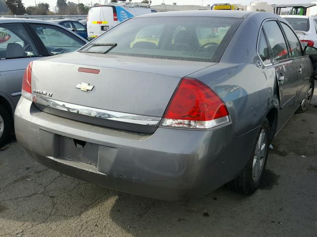 2G1WT55K069437237 - 2006 CHEVROLET IMPALA LT GRAY photo 4