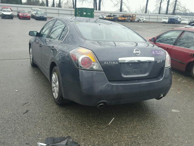 1N4AL2APXBC137148 - 2011 NISSAN ALTIMA BAS GRAY photo 3