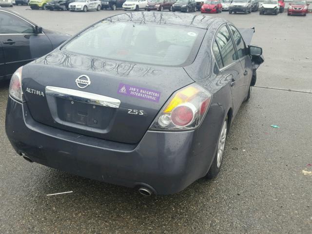 1N4AL2APXBC137148 - 2011 NISSAN ALTIMA BAS GRAY photo 4