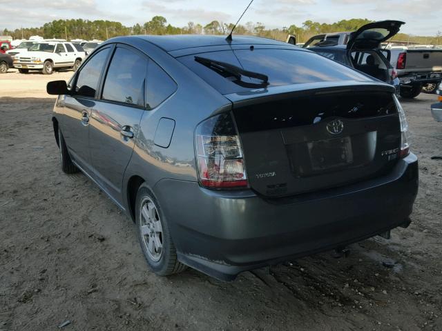 JTDKB20U153010530 - 2005 TOYOTA PRIUS GREEN photo 3