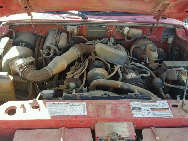 4F4CR16AXRTM09957 - 1994 MAZDA B2300 CAB RED photo 7