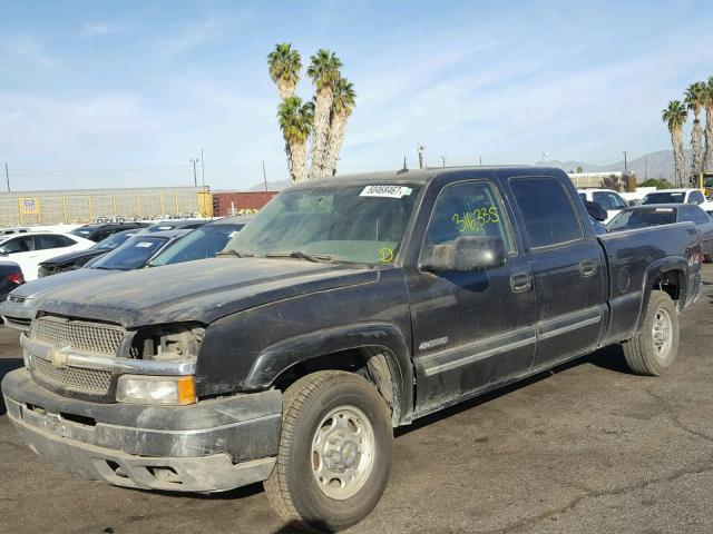 1GCGK23U24F133476 - 2004 CHEVROLET SILVERADO CHARCOAL photo 2