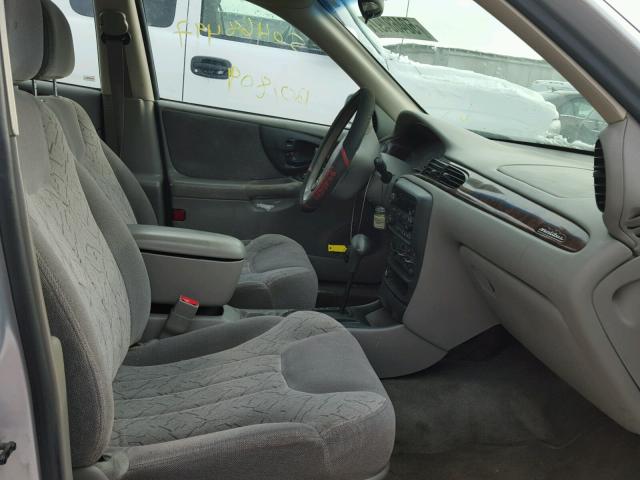 1G1NE52J716219538 - 2001 CHEVROLET MALIBU LS ვერცხლისფერი ფოტო 5