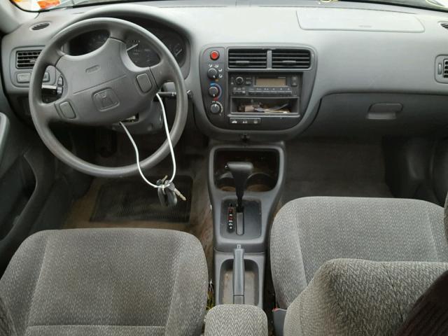 1HGEJ6673XL036026 - 1999 HONDA CIVIC LX BLUE photo 9