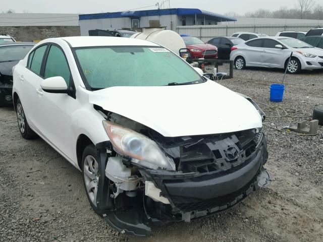 JM1BL1U77D1741310 - 2013 MAZDA 3 I WHITE photo 1