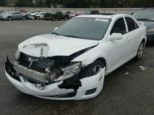 1YVHP80C975M15610 - 2007 MAZDA 6 I WHITE photo 2