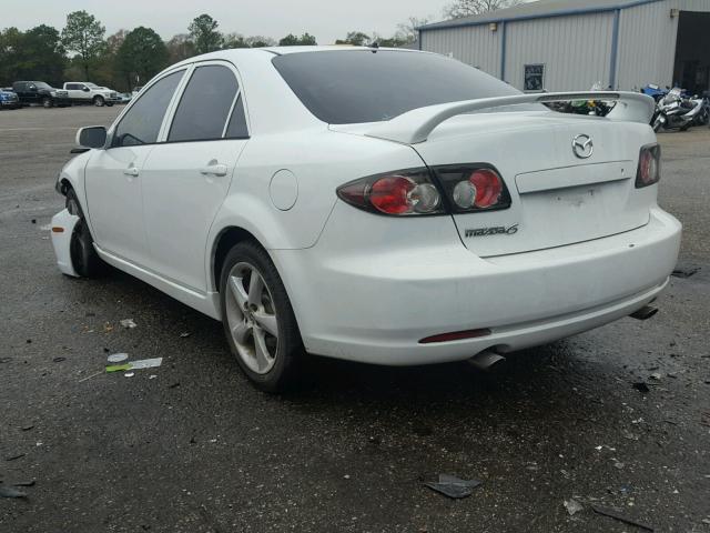 1YVHP80C975M15610 - 2007 MAZDA 6 I WHITE photo 3