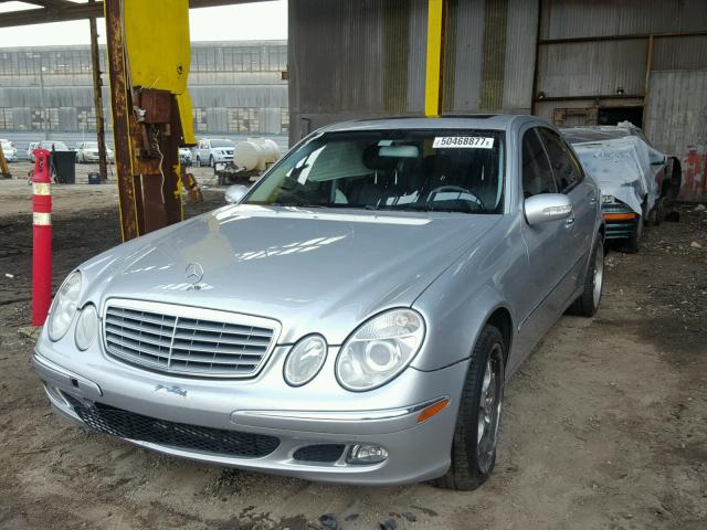 WDBUF56JX6A769006 - 2006 MERCEDES-BENZ E 350 SILVER photo 2