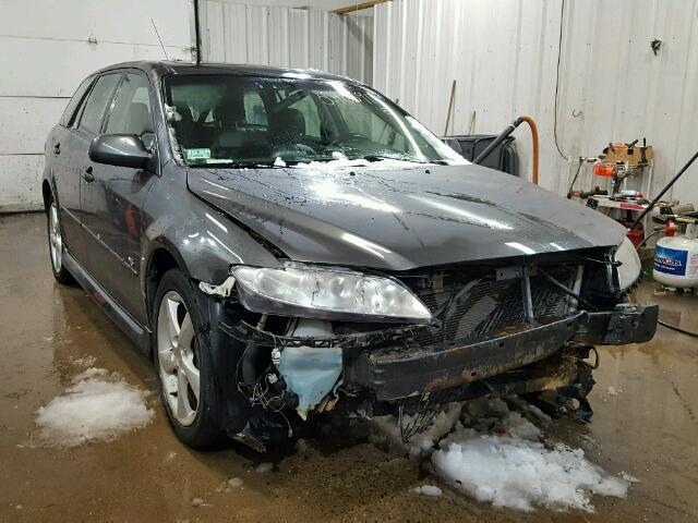 1YVHP82D355M00393 - 2005 MAZDA 6 S GRAY photo 1