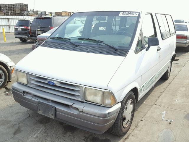 1FMCA11U5SZA78060 - 1995 FORD AEROSTAR WHITE photo 2