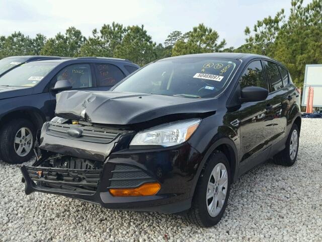 1FMCU0F76DUD37319 - 2013 FORD ESCAPE S BLACK photo 2