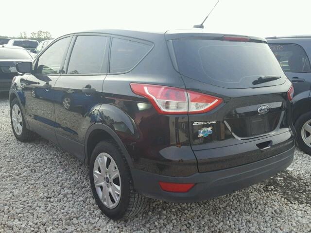 1FMCU0F76DUD37319 - 2013 FORD ESCAPE S BLACK photo 3