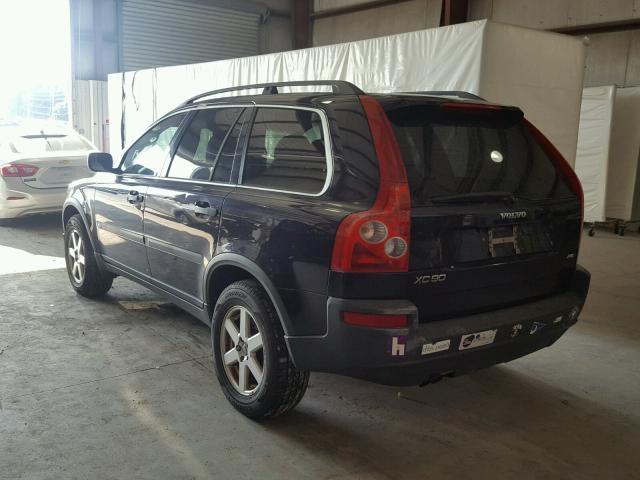 YV1CM592151143618 - 2005 VOLVO XC90 BLUE photo 3