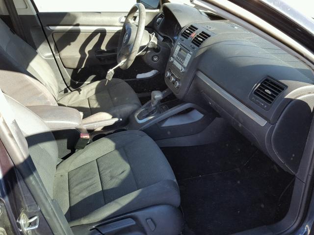 3VWJX7AJ7AM049417 - 2010 VOLKSWAGEN JETTA S GRAY photo 5