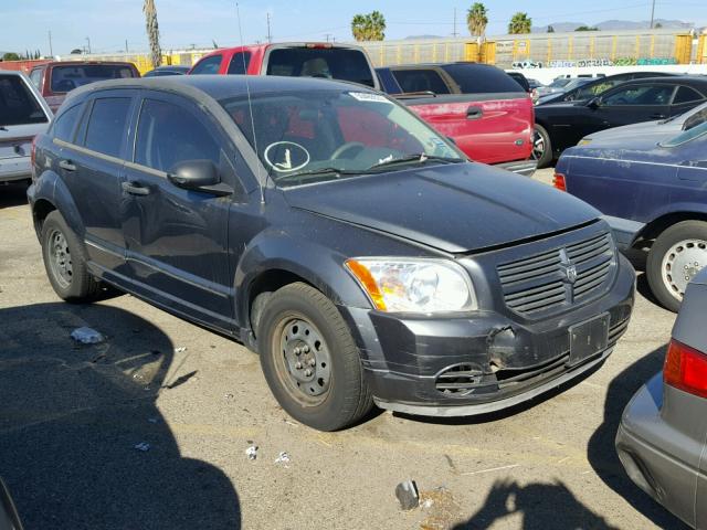 1B3HB28B77D242528 - 2007 DODGE CALIBER GRAY photo 1