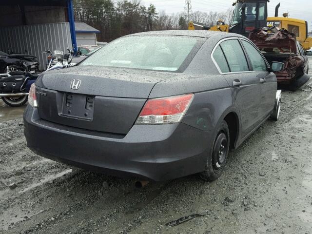 1HGCP2F39AA086797 - 2010 HONDA ACCORD LX GRAY photo 4