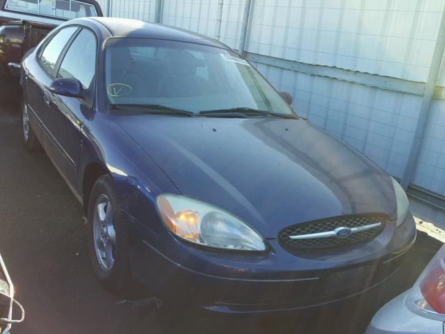 1FAFP53201G254550 - 2001 FORD TAURUS SE BLUE photo 1