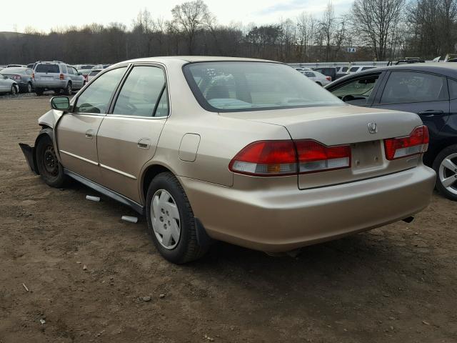 1HGCG16441A071496 - 2001 HONDA ACCORD LX GOLD photo 3