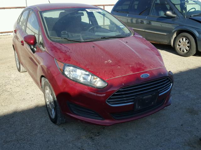 3FADP4BJ3EM145246 - 2014 FORD FIESTA SE RED photo 1