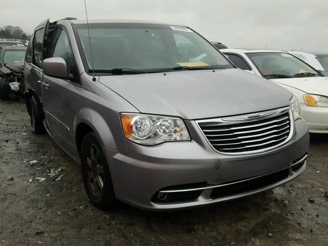 2C4RC1BG7DR629720 - 2013 CHRYSLER TOWN & COU SILVER photo 1