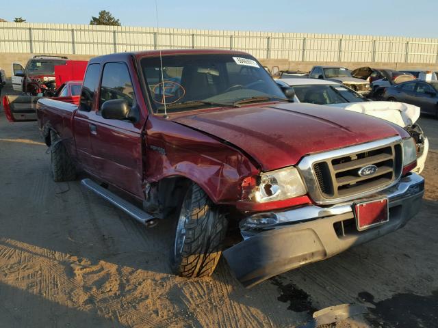 1FTZR44EX4PB39074 - 2004 FORD RANGER SUP RED photo 1