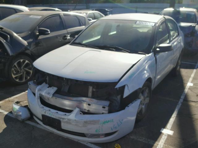 1G8AL55F57Z179996 - 2007 SATURN ION LEVEL WHITE photo 2