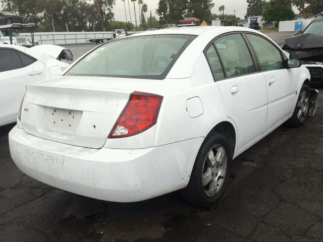 1G8AL55F57Z179996 - 2007 SATURN ION LEVEL WHITE photo 4