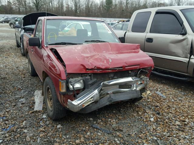 1N6SD11S3MC354048 - 1991 NISSAN TRUCK SHOR RED photo 1