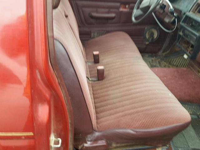 1N6SD11S3MC354048 - 1991 NISSAN TRUCK SHOR RED photo 6