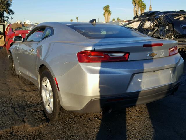 1G1FB1RS3G0147348 - 2016 CHEVROLET CAMARO LT SILVER photo 3