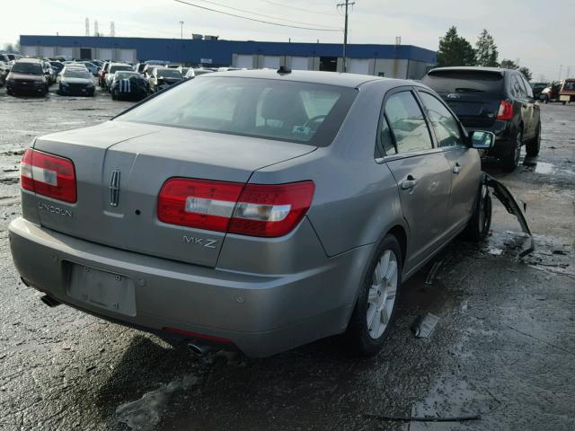 3LNHM26T19R636018 - 2009 LINCOLN MKZ SILVER photo 4