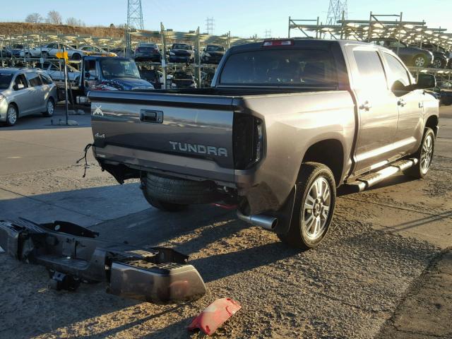 5TFAW5F11HX622125 - 2017 TOYOTA TUNDRA CRE GRAY photo 3