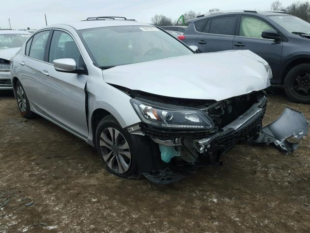 1HGCR2F35FA066080 - 2015 HONDA ACCORD LX SILVER photo 1