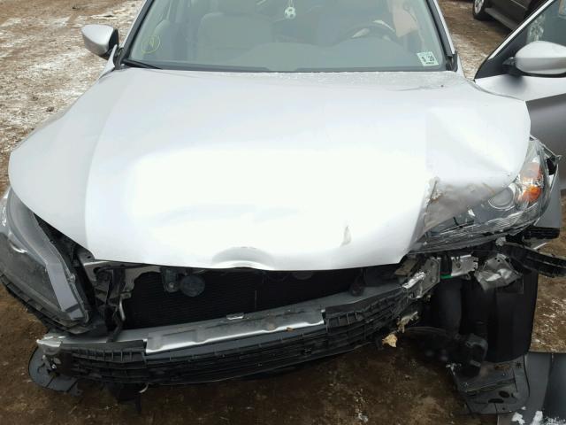 1HGCR2F35FA066080 - 2015 HONDA ACCORD LX SILVER photo 7