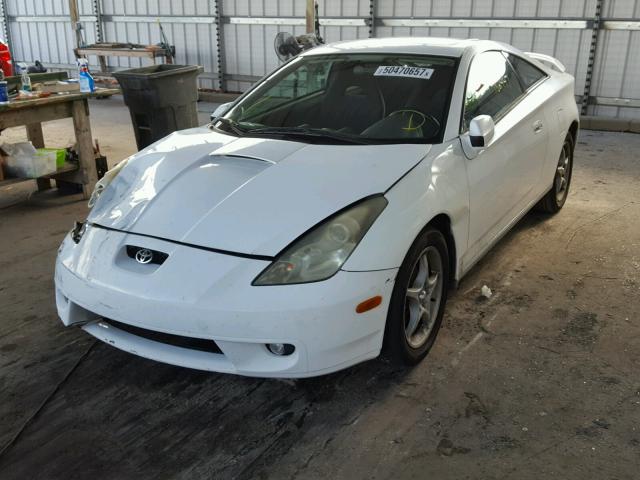 JTDDY38T6Y0026768 - 2000 TOYOTA CELICA GT- WHITE photo 2