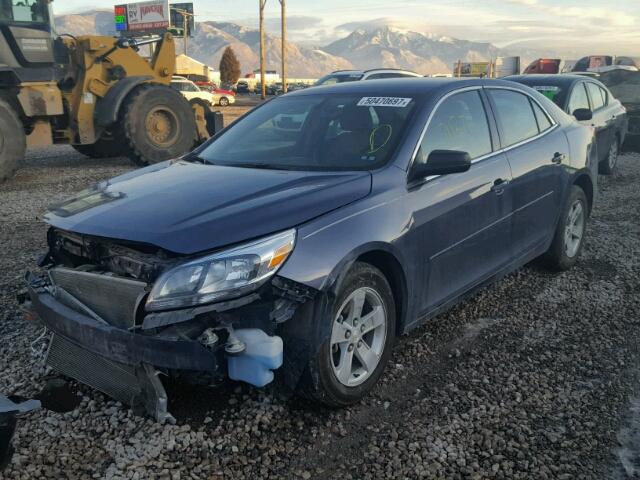 1G11B5SA3DF320961 - 2013 CHEVROLET MALIBU LS BLUE photo 2