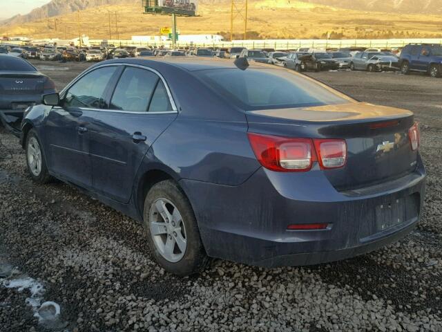 1G11B5SA3DF320961 - 2013 CHEVROLET MALIBU LS BLUE photo 3