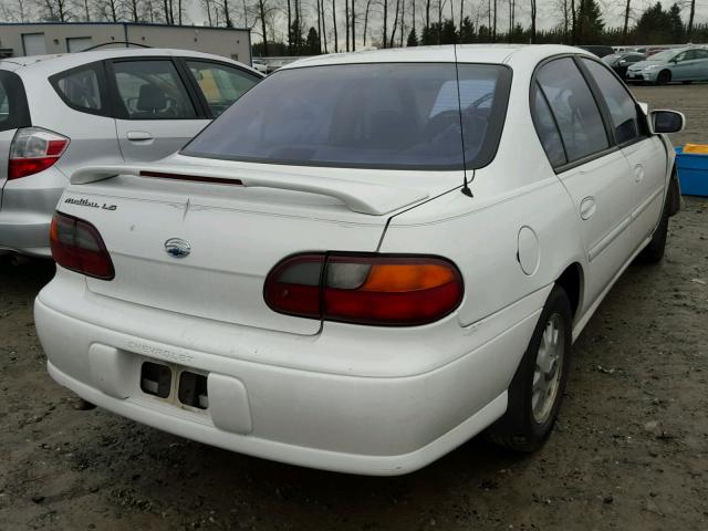 1G1NE52M0W6156266 - 1998 CHEVROLET MALIBU LS თეთრი ფოტო 4